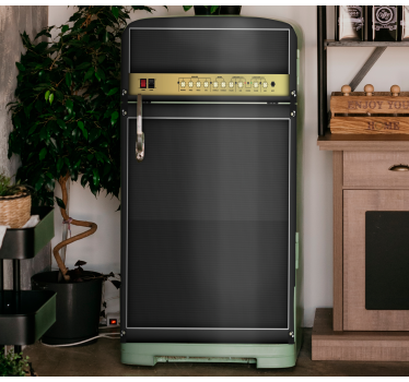 Sticker frigo ampli guitare rock - TenStickers