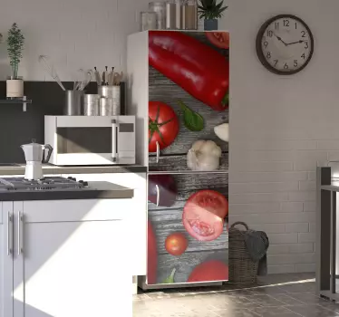 Sticker pour frigo Légumes - TenStickers