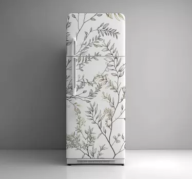 Sticker frigo vinyle branche - TenStickers