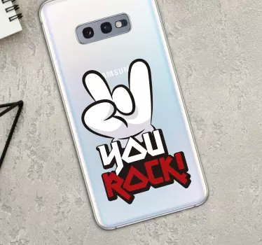 Sticker Musique Dessin You Rock - TenStickers