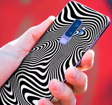 Sticker samsung illusion d'optique - TenStickers