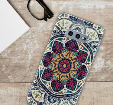 Stickers Dessin Samsung Mandala - TenStickers