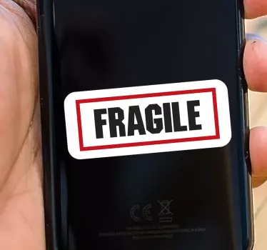 Sticker samsung message d'avertissement - TenStickers