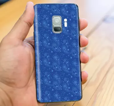 Sticker samsung motif paisley - TenStickers