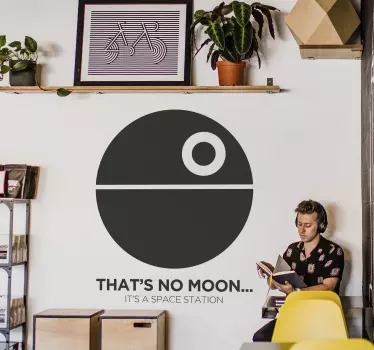 Sticker space station - TenStickers