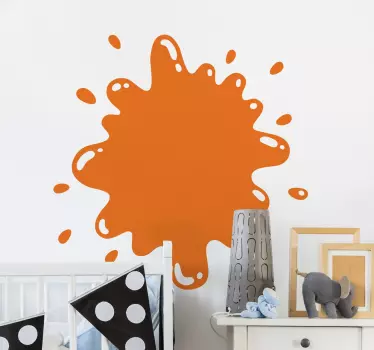 Sticker tache peinture - TenStickers