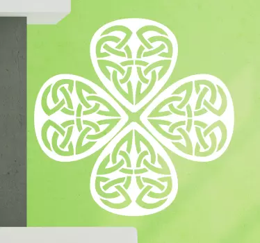 Trefle Sticker Stickers celtiques - TenStickers