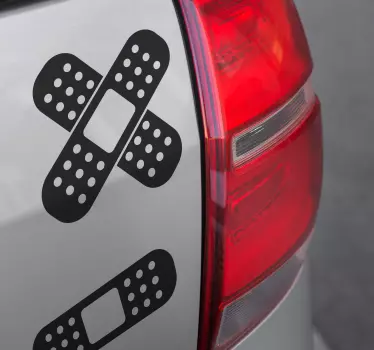 Sticker Tuning Pansement - TenStickers