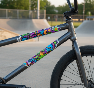 Sticker vélo adhésif pour adolescents - TenStickers