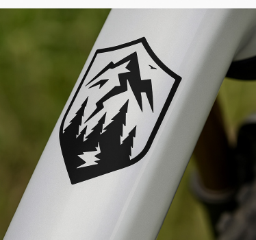 Sticker vélo peaux de sentier timberline - TenStickers