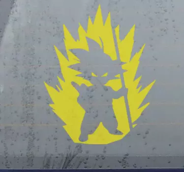 Sticker voiture de dessin Dragon Ball - TenStickers