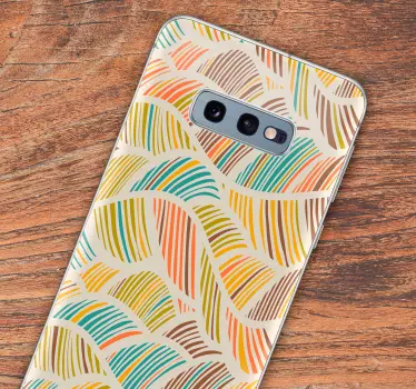 Stickers Samsung Motif Floral - TenStickers