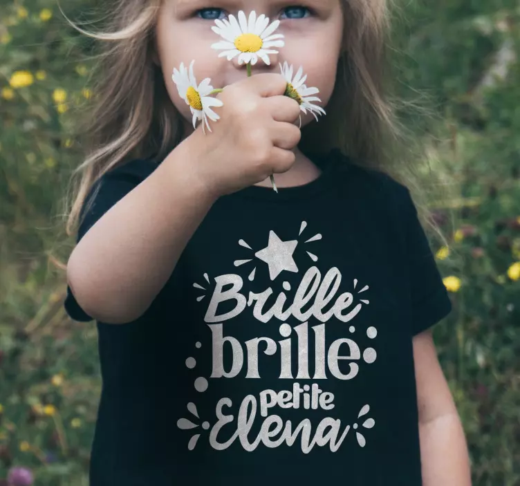 T shirt bebe brille brille petite étoile - TenStickers
