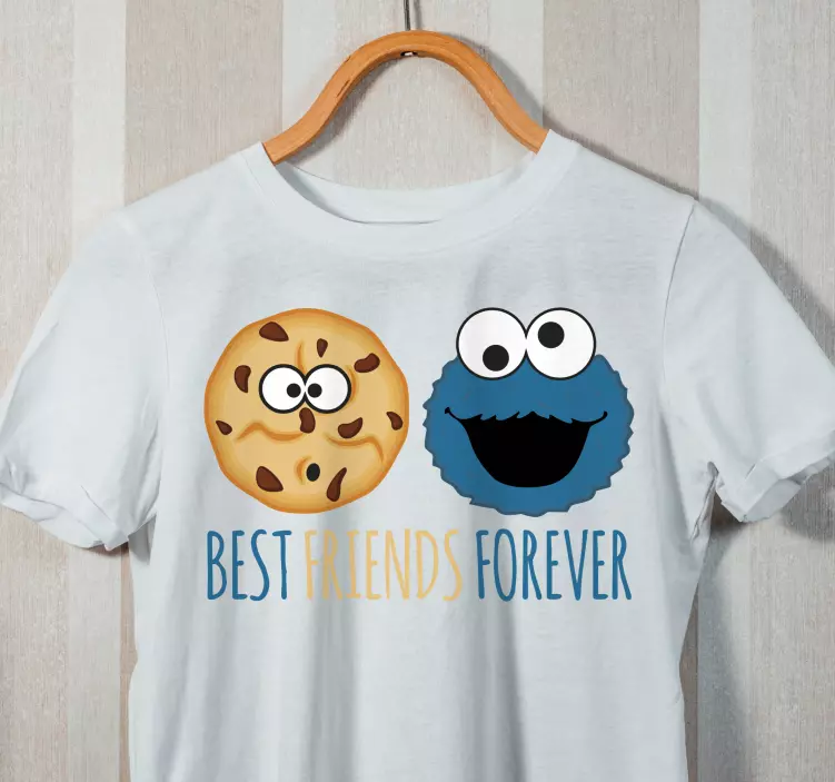 T-shirts cookie et amis monstres - TenStickers
