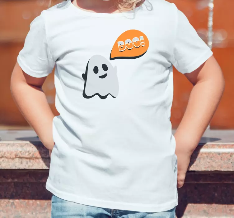 Tee-shirt enfant t-shirt fantôme mignon - TenStickers
