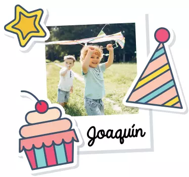 Tee-shirt enfant joyeuse fête d'anniversaire - TenStickers