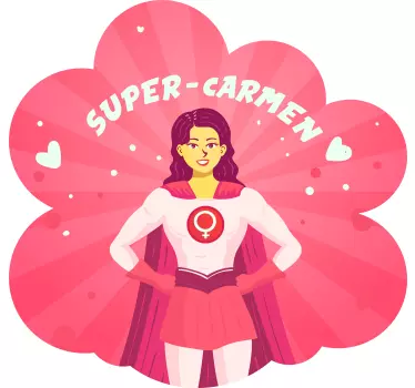 Tee-shirt enfant fille super héros - TenStickers