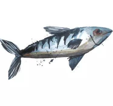 T-shirts poisson graphique stylé - TenStickers