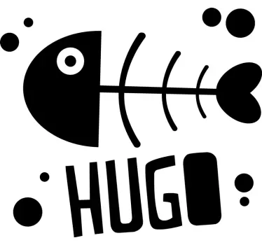 T-shirt Poisson personnalisable - TenStickers