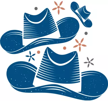 Tee-shirt enfant chapeaux de plage stylés - TenStickers