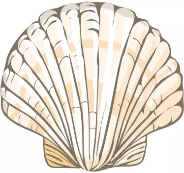 T-shirts attrait graphique coquillage - TenStickers