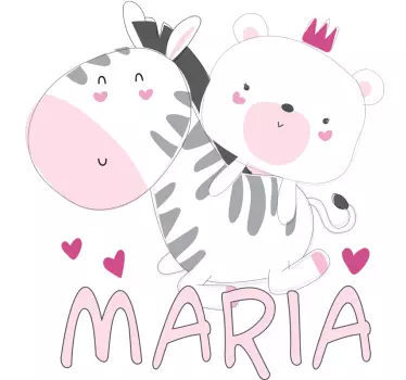 Tee-shirt enfant amis animaux adorables - TenStickers