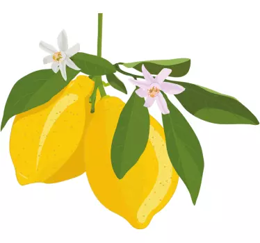T-shirts délice de fleur de citron - TenStickers
