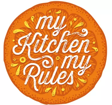 T-shirts règles de cuisine - TenStickers