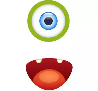 T-shirts expression d'yeux de dessin animé - TenStickers