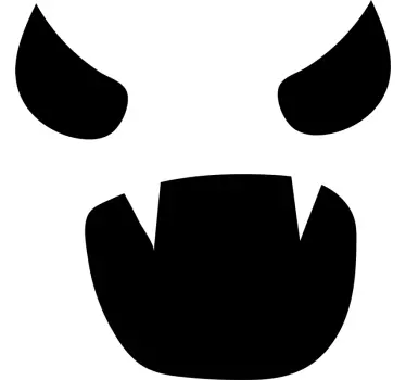 T-shirts visage effrayant original - TenStickers