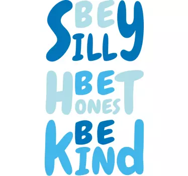 Tee-shirt enfant message soyez gentil - TenStickers