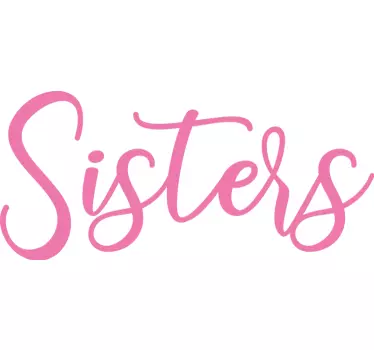 Tee-shirt personnalisé amour entre sœurs - TenStickers