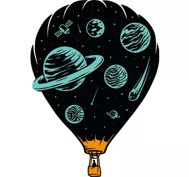 T-shirts aventure à travers l'espace - TenStickers