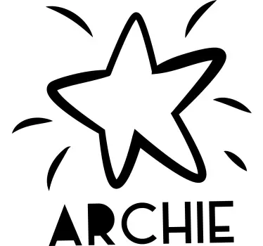 Tee-shirt enfant archie étoilé - TenStickers