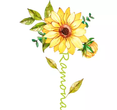 T-shirts imprimé tournesol - TenStickers