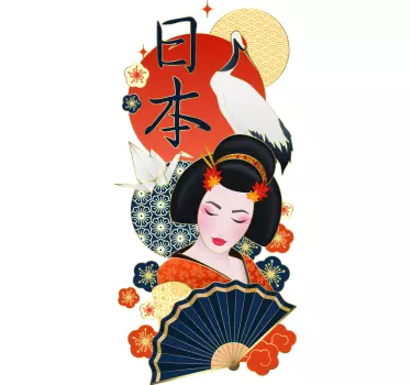 T-shirts inspiration japonaise Élégante - TenStickers