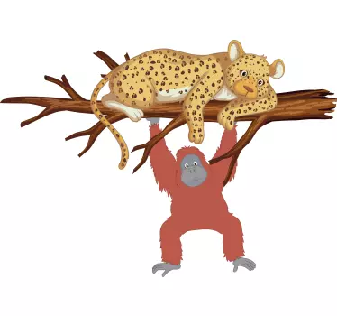 Tee-shirt enfant aventure animale amusante - TenStickers