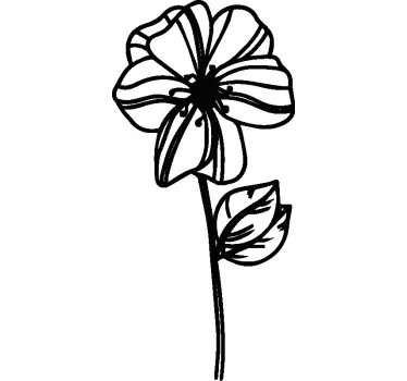 T-shirts design Élégance florale - TenStickers