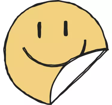 T-shirts autocollant visage souriant - TenStickers