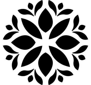 T-shirts motif mandala floral - TenStickers