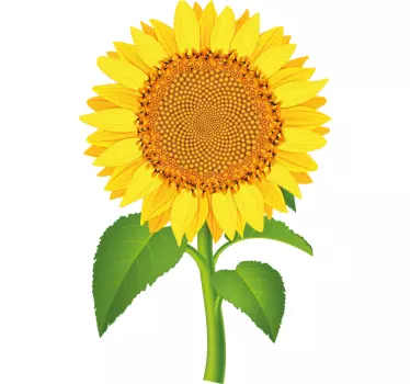 T-shirts cadeau floral tournesol - TenStickers