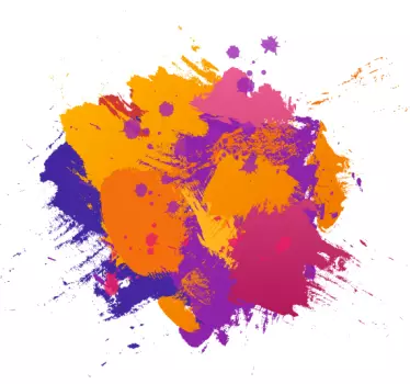 Tee-shirt enfant Éclat de couleurs vives - TenStickers
