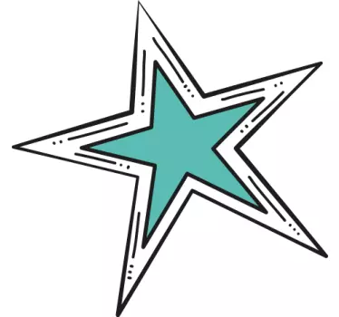 T-shirts déclaration Étoile stylée - TenStickers