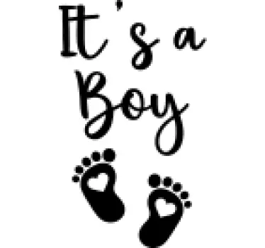 Tee-shirt personnalisé annonce de bébé en attente - TenStickers