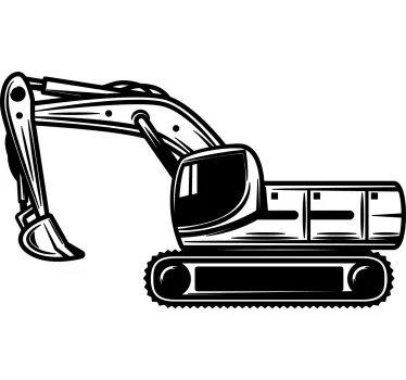 Tee-shirt enfant camion de chantier amusant - TenStickers