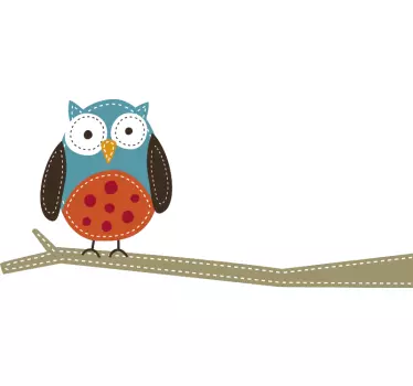 Tee-shirt enfant hibou mignon - TenStickers