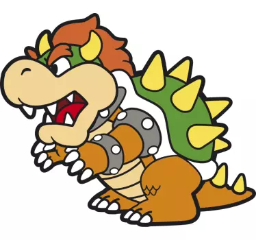 Tee-shirt enfant graphique personnage bowser - TenStickers