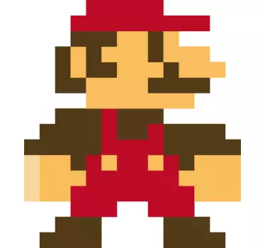 T-shirts vêtements de personnages pixélisés - TenStickers