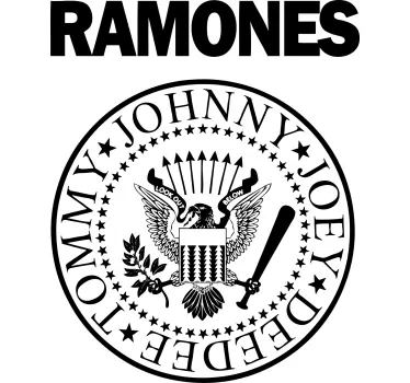 T-shirts hommage au groupe ramones - TenStickers