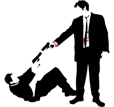 T-shirts scène de rencontre dramatique - TenStickers